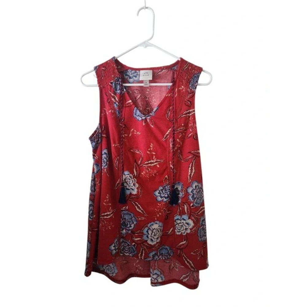 Knox rose floral sleeveless top
